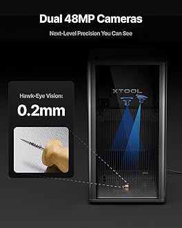 xTool F2 Ultra Single 60W MOPA Fiber Laser Engraver, 100+ Color Metal Engraving, Dual 48MP Cameras, Auto Streamline, 15,000mm/s Ultra-Fast, AI Powered 3D Laser Engraving Machine