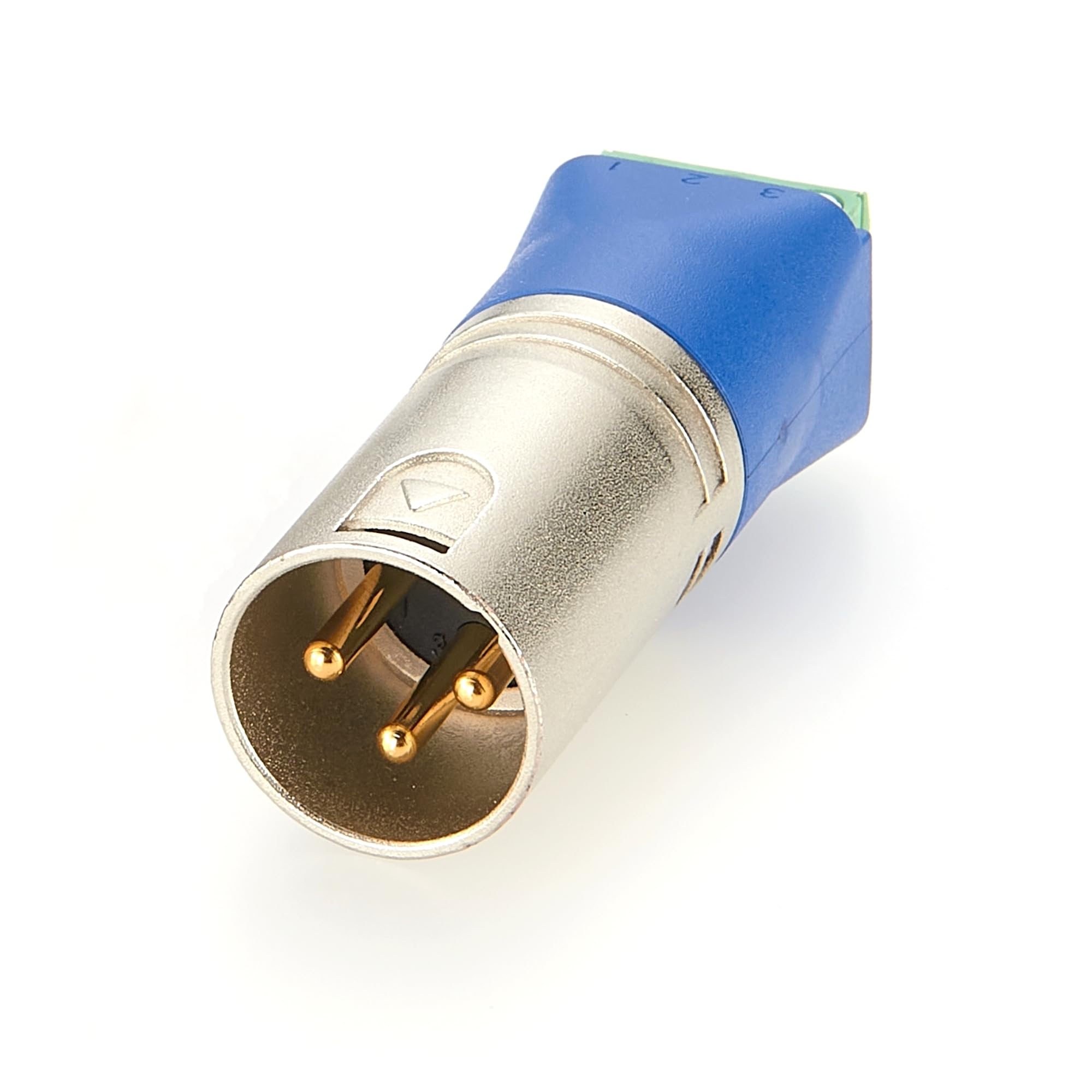 Amazon.co.jp: DMX512 XLR 3ピン オス - ネジ端子ブロックアダプター