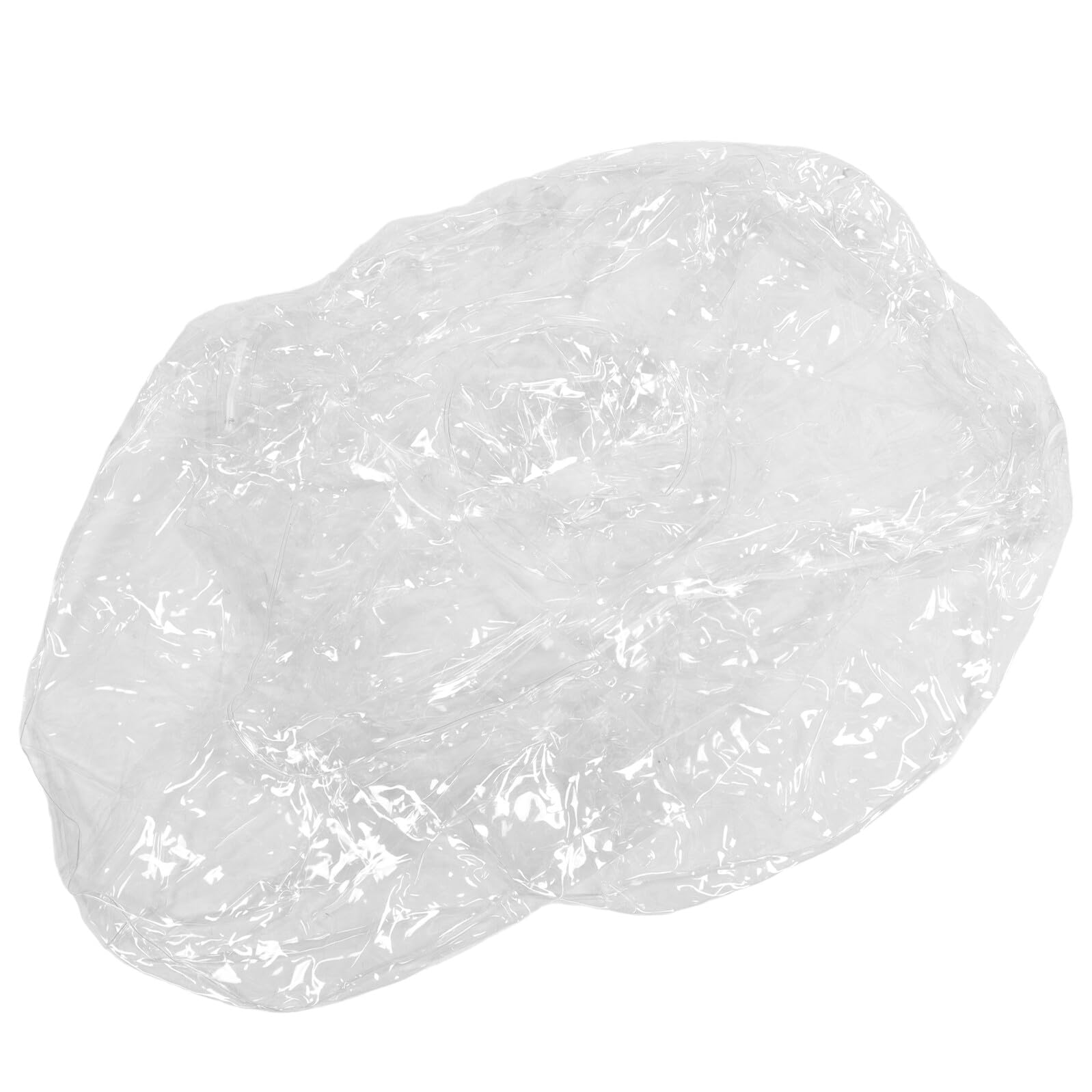 Organisateur de jouets et pouf animaux en PVC transparent de 75 cm pour chambre