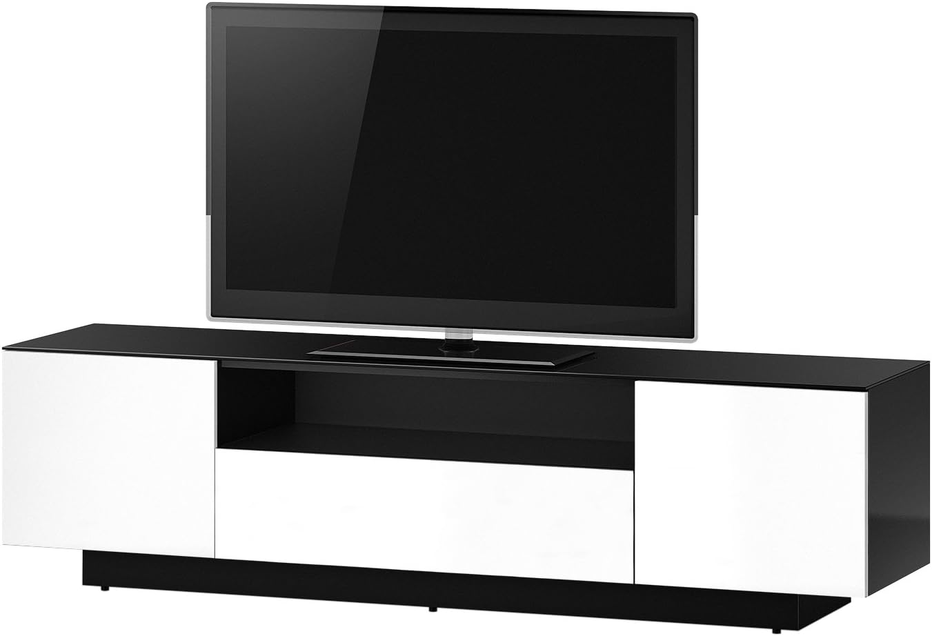Sonorous LBA 180 cm Ready Assembled Cabinet for TV - White