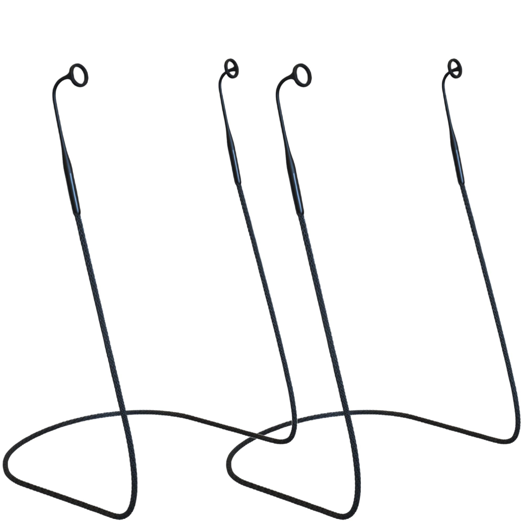 Paquete de 2 cables de conexión magnéticos compatibles con tapones para los oídos silenciosos/compromiso/experiencia, funda de almacenamiento incluida, cordón de seguridad magnético resistente a