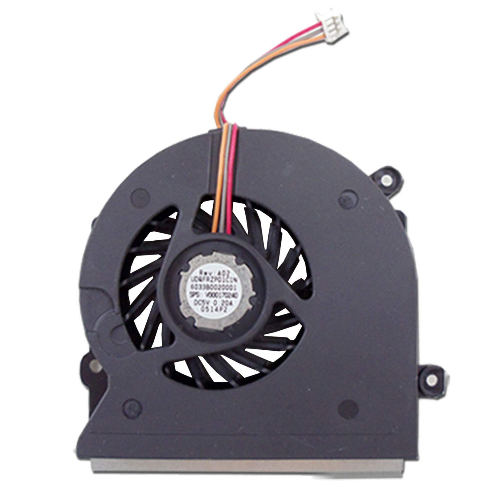 SWCCF CPU Fan For Toshiba Satellite A505D-S6008 A505D-S6958 A505D-S6968 A505D-S6987 A505-S6960 S6973 S6020 S6033 S6979 S6982 S60 S6004 S6005 S6007 S6009 S6012 S6014 S6015 S6016 S6017 S6025 S6030 S6031