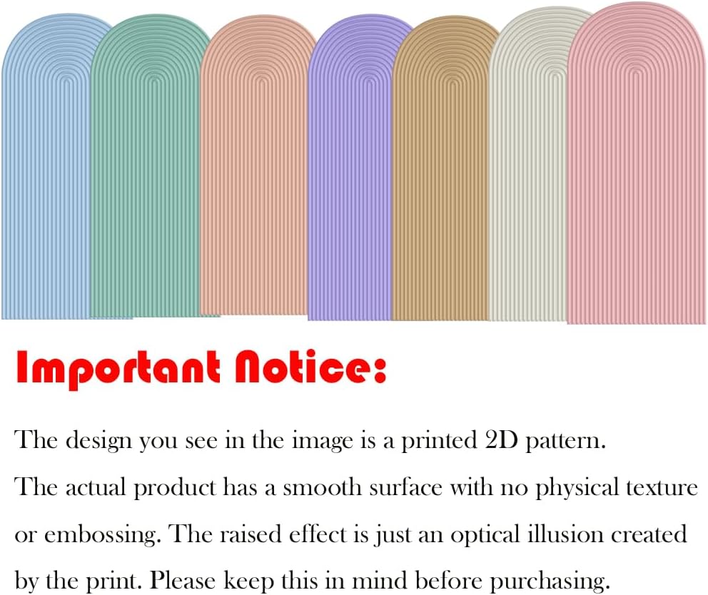Arch Fabric Backdrop Covers Wedding Ripples Beige Color Arched 6ft Stand Covers Stretchy Background for Birthday Banquet Parties Bridal Shower Decor Banner