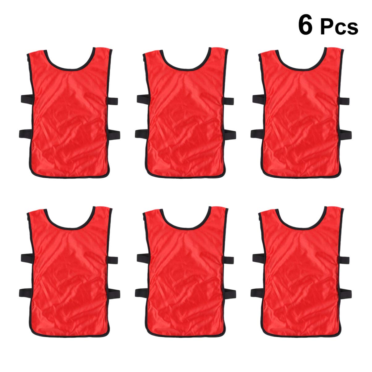 BESPORTBLE 6 Pièces Débardeur Athlétique Enfants Débardeurs Gilet Respirant Gilet De Basket-Ball Enfants Ballon De Football Garçons