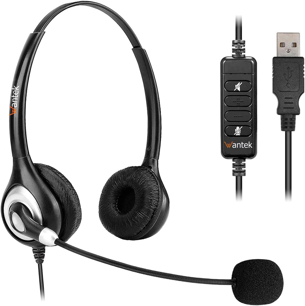 cuffia binaurale con controllo del volume