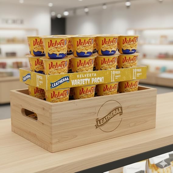 VeIveea Microwavable Shells & Cheese Cups, Original Flavor, Easy Mac & Cheese Cups, 2.39 oz, 12 Count