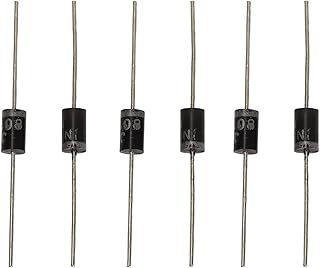 6PCS Club Car Solenoid Diode 30353G1, Metal 3 Amp Solenoid Diode for EZGO 1989‑Up Gas Electric
