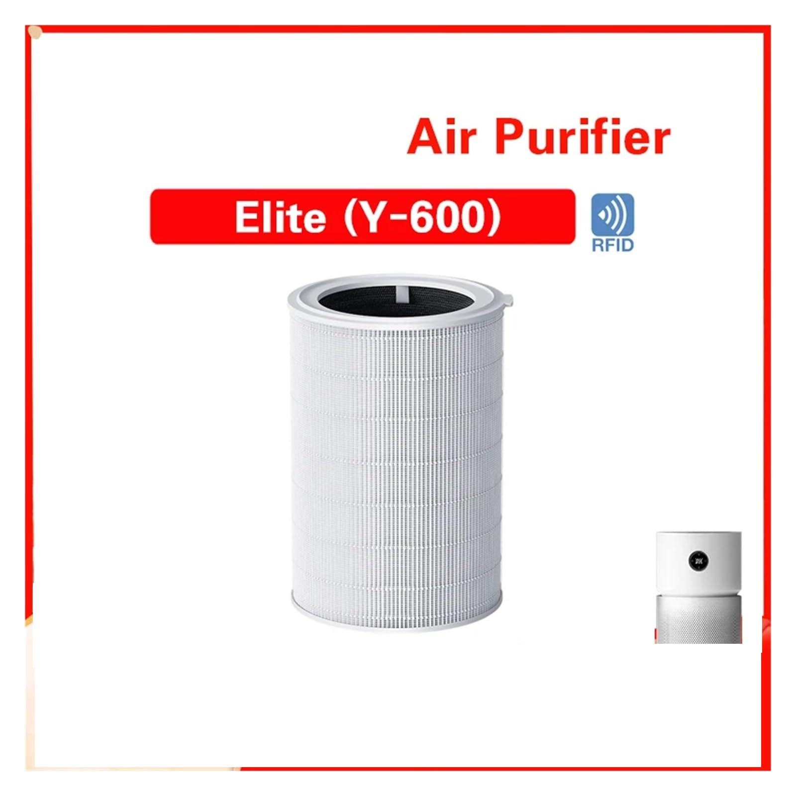 Kompatibel Mit Xiaomi, Carbon Filter Elite Y-600 Luftreiniger(White)