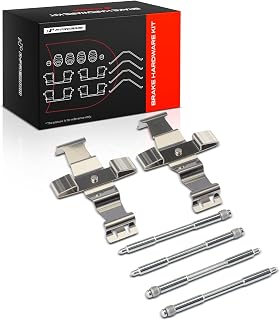 A-Premium Front Disc Brake Hardware Kit Compatible with BMW Models | Compatible with 340i GT xDrive, 328i GT xDrive, 335i GT xDrive, 328i, 328i xDrive, 335i, 330i, 320i, 328d xDrive, Direct-fit