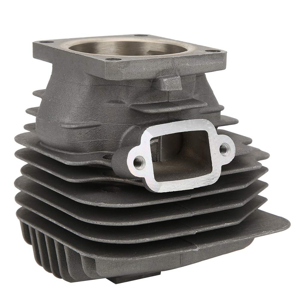 Kit Pistone Cilindro per Motosega, Alluminio Pressofuso con Cromatura Ad Alte Prestazioni, Gruppo Cilindro da 52 Mm per Motoseghe MS460