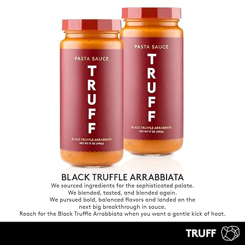 Miniatura 7 de TRUFF Salsa de pasta arrabbiata de trufa negra salsa de tomate para pasta pizza y más sin OMG vegano paquete de 2 ArrabbiataArrabbiata 2 unidades