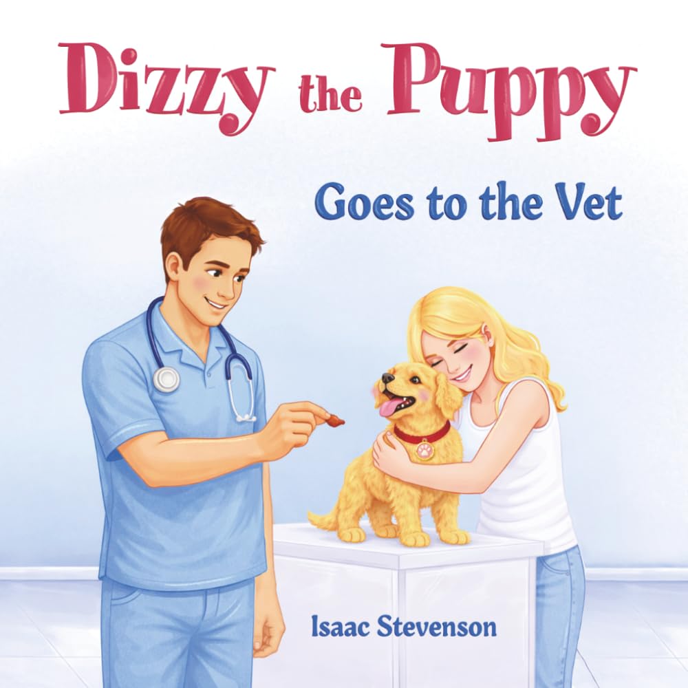 Dizzy the Puppy Goes to the Vet: A reassuring children’s story about a puppy’s first vet visit