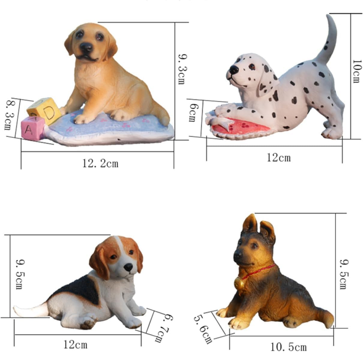 Amazon.co.jp: カーデコレーション 置物 ダルメシアン 車内置物 犬 