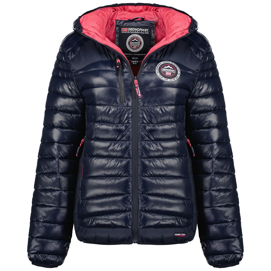 Geographical Norway Women's Marine Bambway Lady Jacket, L