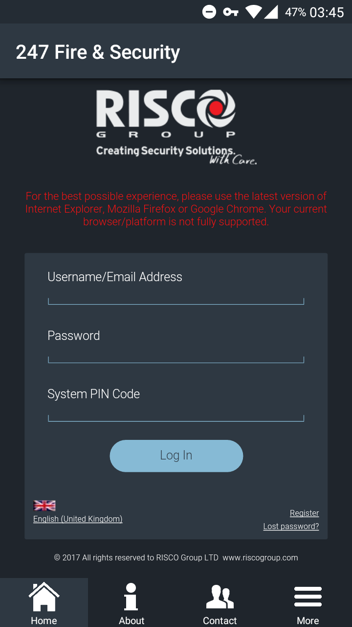 247 Software Security 247 Fire & Security:Amazon.in:Appstore for Android