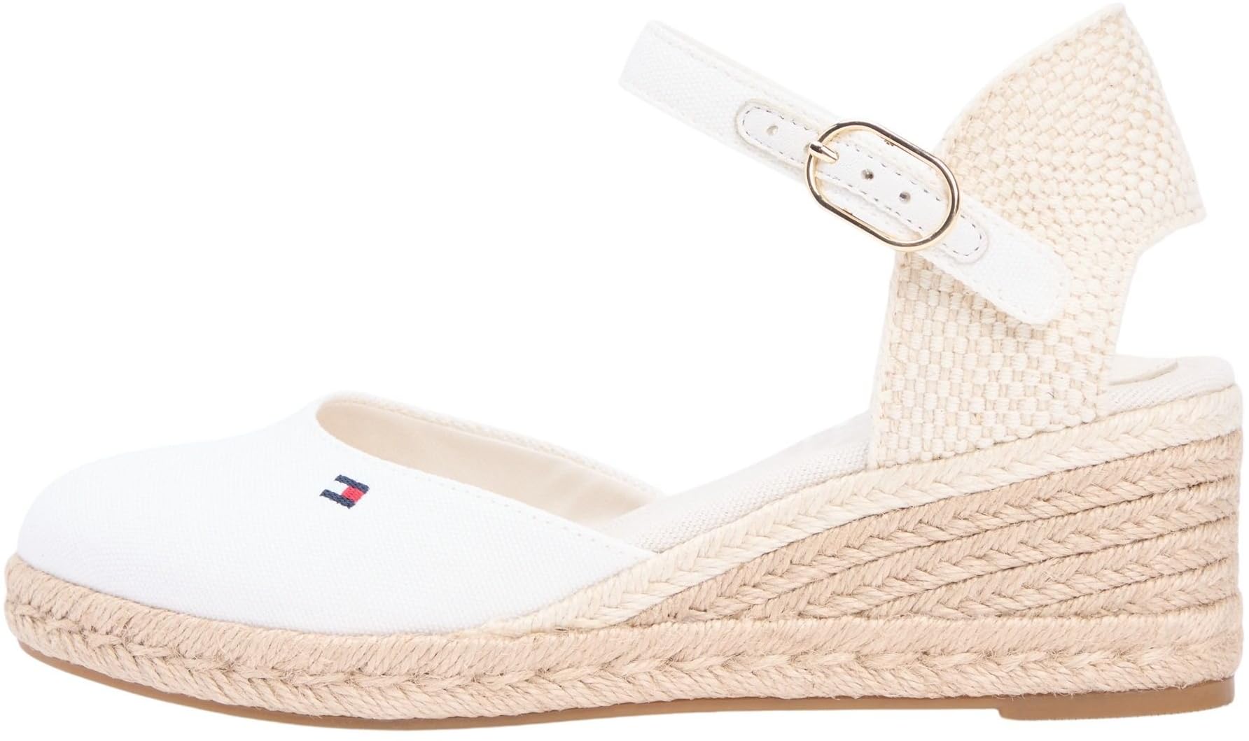 Tommy Hilfiger Damen Mid Wedge Espad Closed Toe Fw0fw09233Keil-Espadrilles
