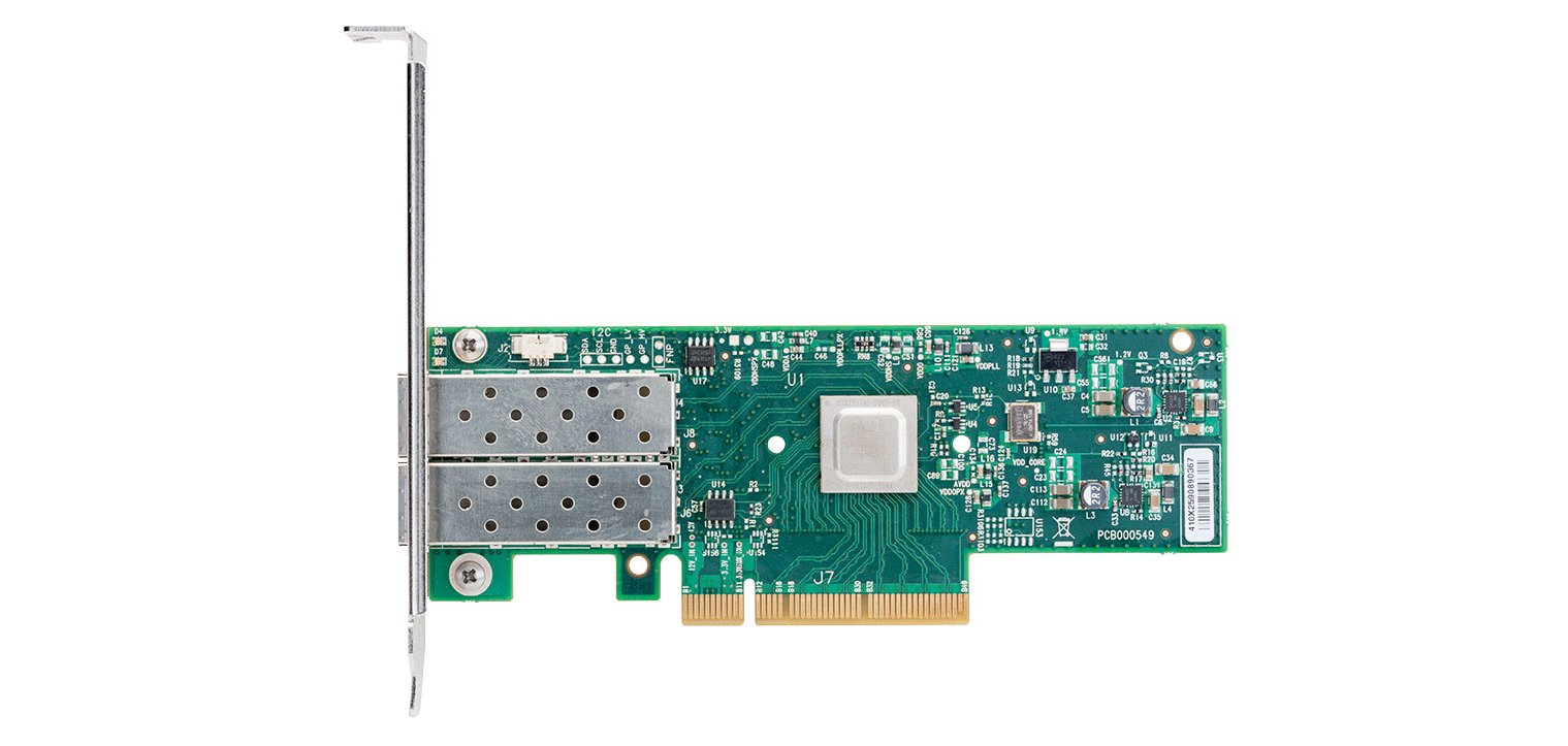Mellanox Connectx-4 Mcx4111a-acat 25gigabit Ethernet Card - Pci Express 3.0 X8 - 1 Port[s] - Optical Fiber