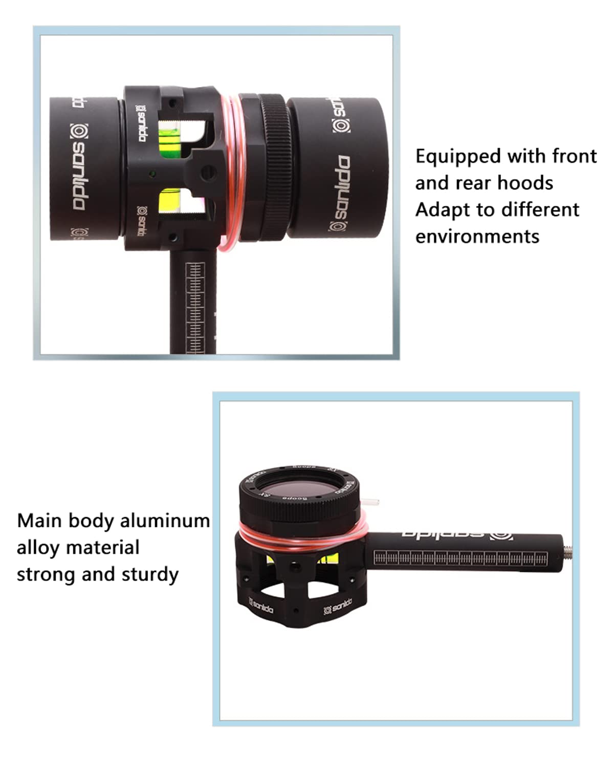 Viseur X10 8x Pour Arc Composé – Loupe De Remplacement – Tir à L'arc, Chasse