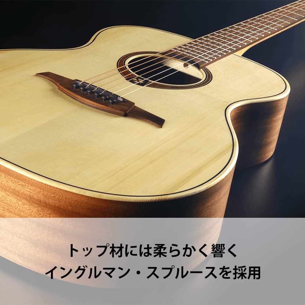 Amazon | LAG Guitars ラグ アコースティックギター Tramontane 70 
