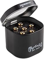 Vista 5 de Martin Guitar LUXE by Martin - Pasadores de puente para guitarra acústica, juego de pasadores de puente para guitarra acústica, negro brillante