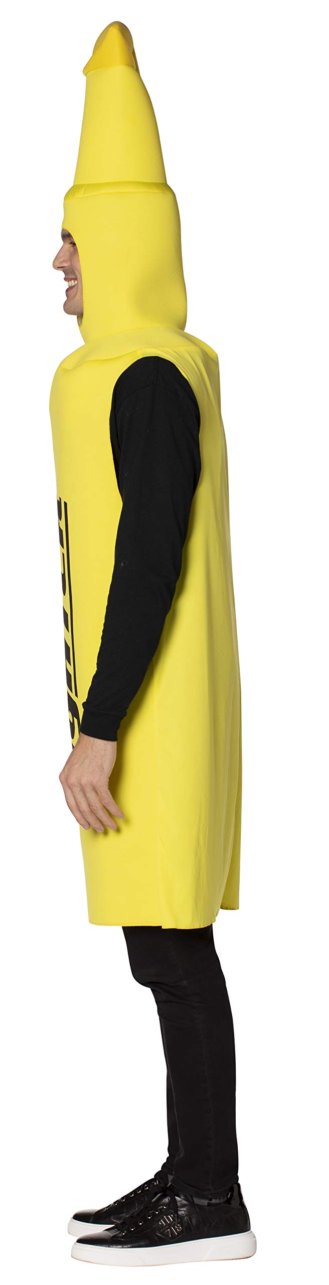 Rasta Imposta Adult Yellow rozświetlacz Fancy Dress Costume