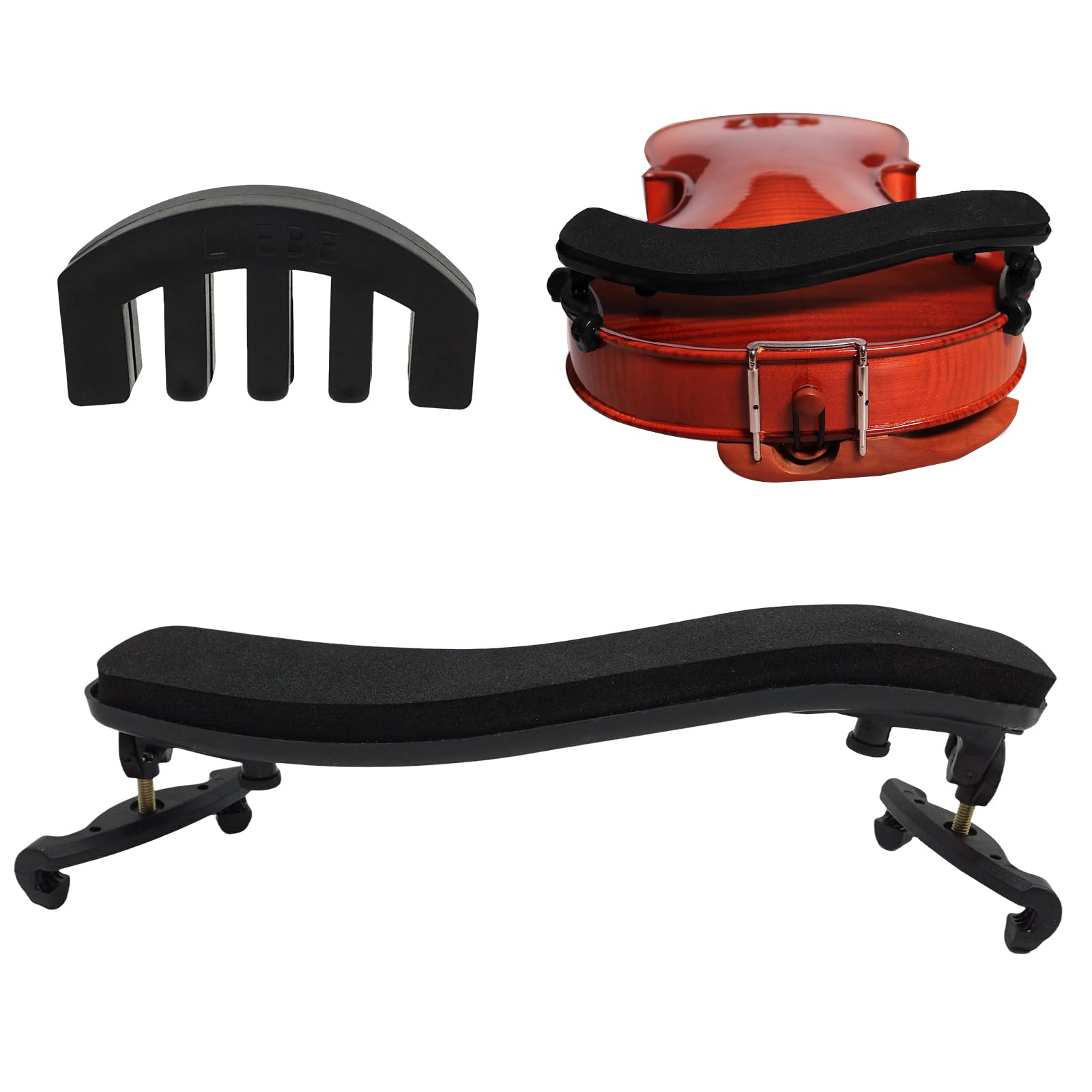 Violin Shoulder Rest for 4/4 and 3/4 Size
