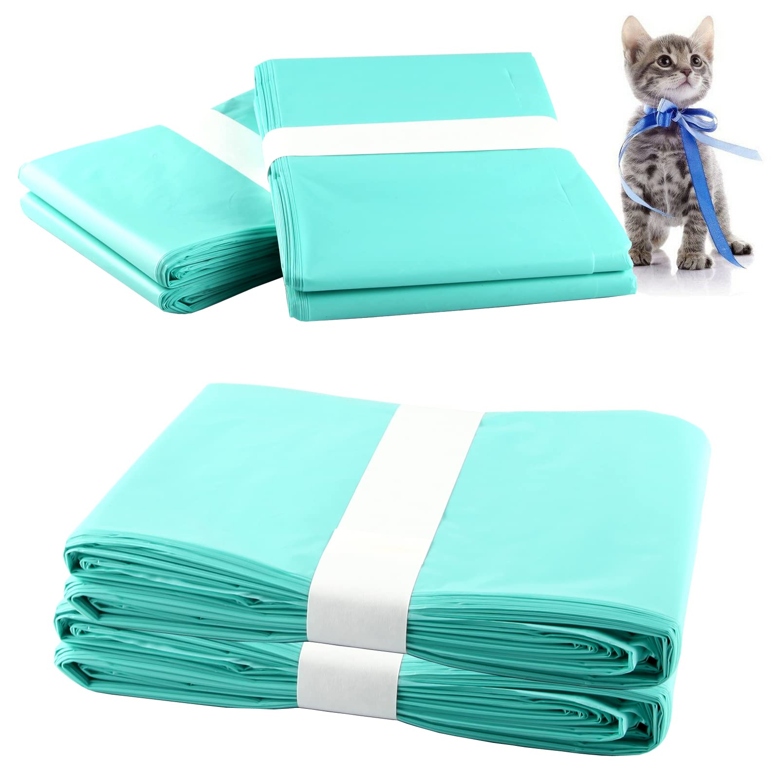 Paquete de 4 bolsas de repuesto para cubos de arena para gatos compatibles con cubos de arena