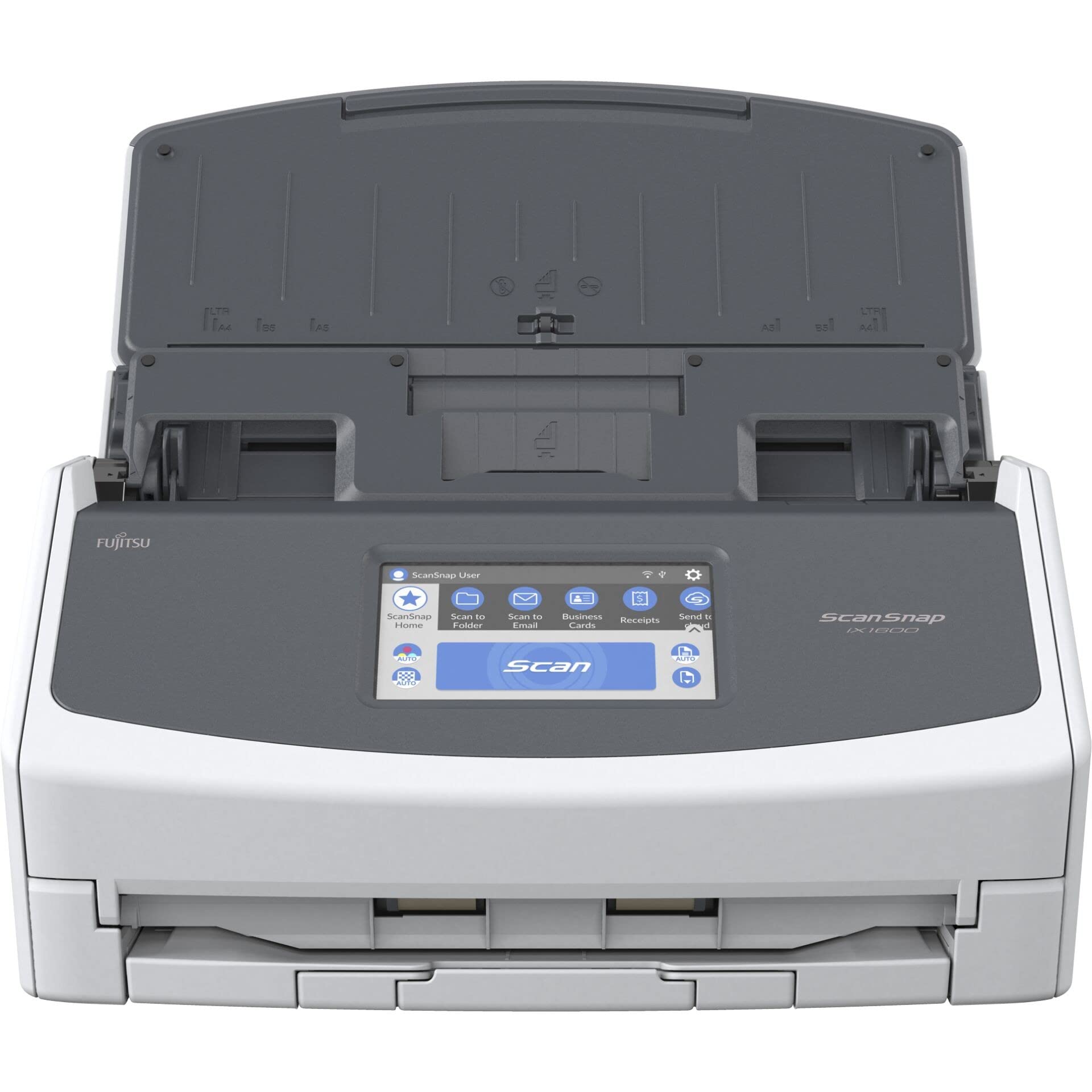 Fujitsu ScanSnap iX1600 Scanner Recto-Verso A4 600 x 600 40 Pages/Minute USB, WiFi 802.11 b/g/n