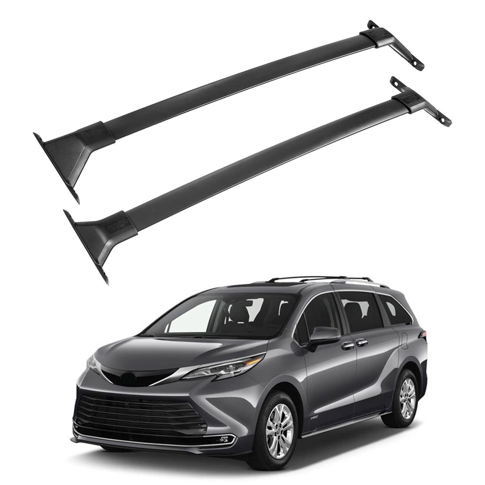 Partol Sienna Roof Rack Crossbars For Toyota Sienna 2021 2022
