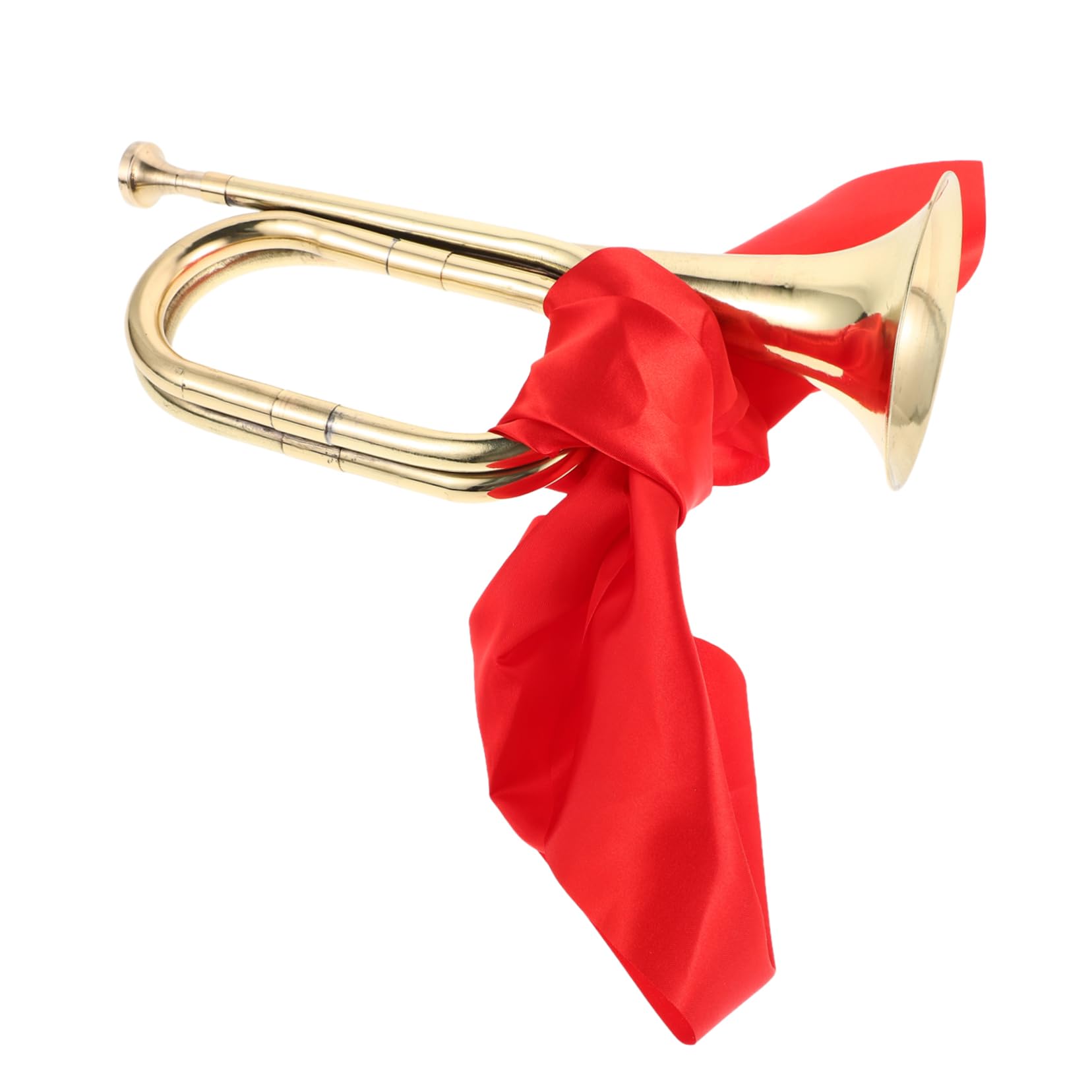 ifundom 1 Set Brass Wind Instrument Trumpet Beginner Trumpet Bugle Trumpet Horn For Orchestra Metal Bugle For Beginner Bugle Music Instrument