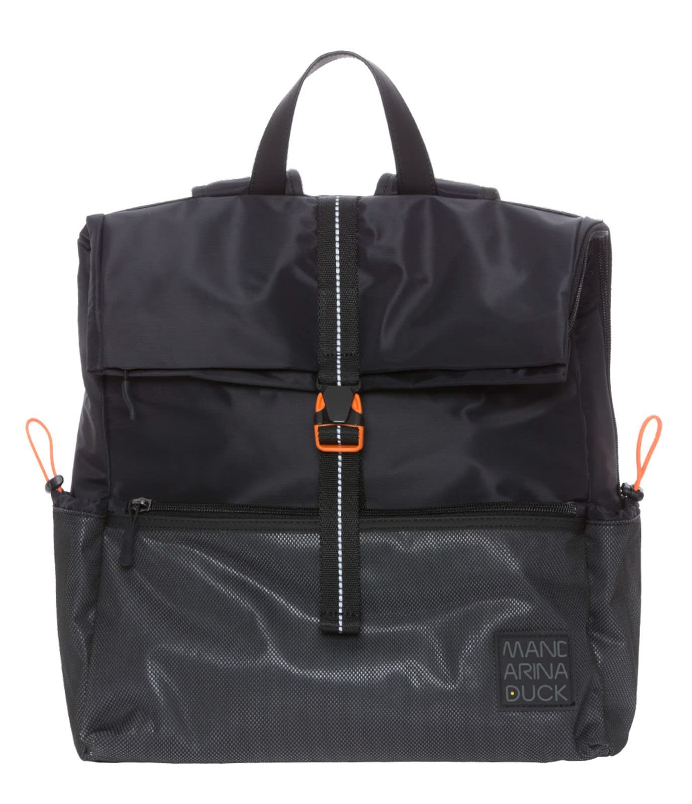 Mandarina Duck Women's Spirit Backpack, Black, Taglia Unica