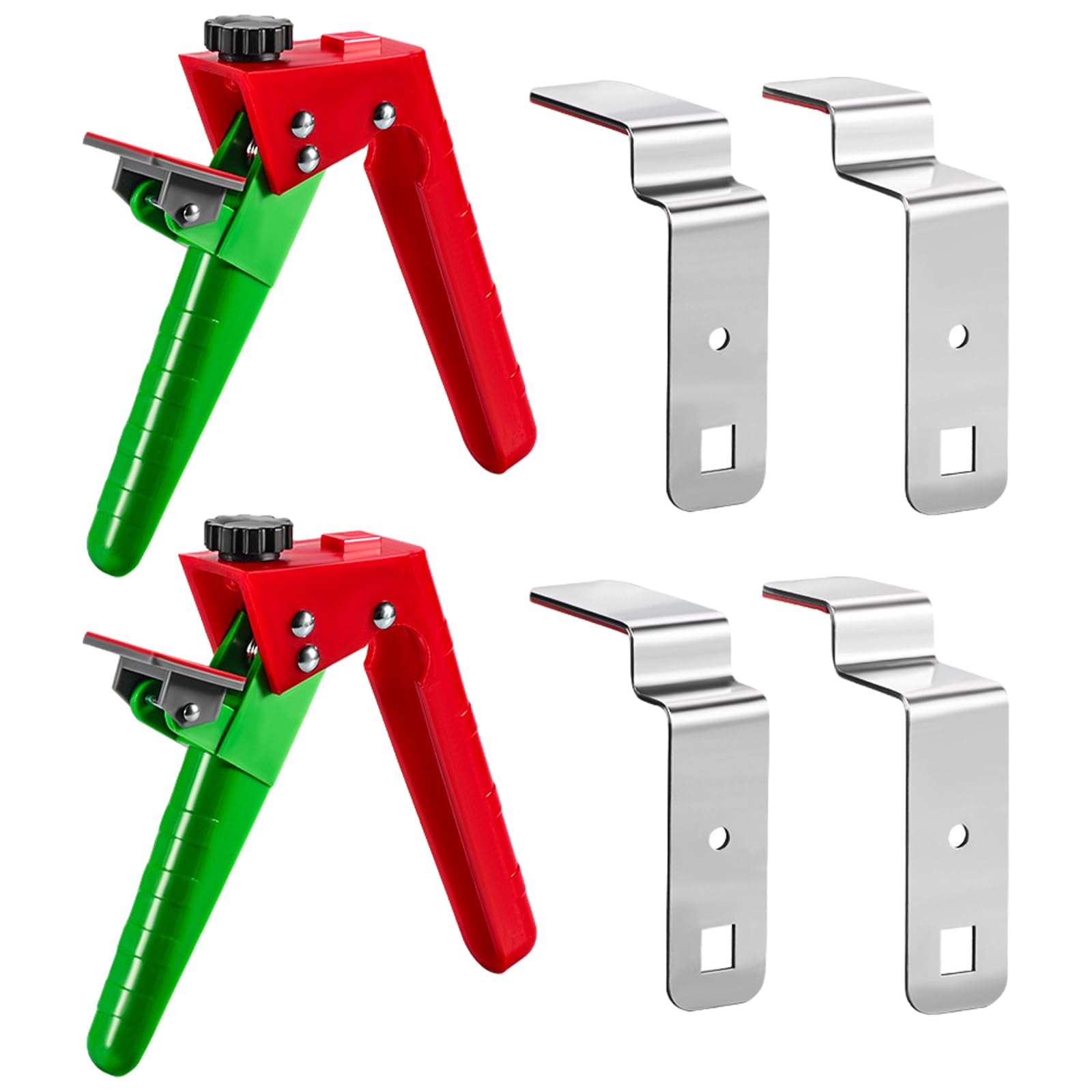 Jazuaiao 2 Pack Efficient Adjustable Drawer Fixing Clamp Heavy Duty Woodworking Cabinet Face Mounting Frame Clip For Fast Installation Drawer Jigs