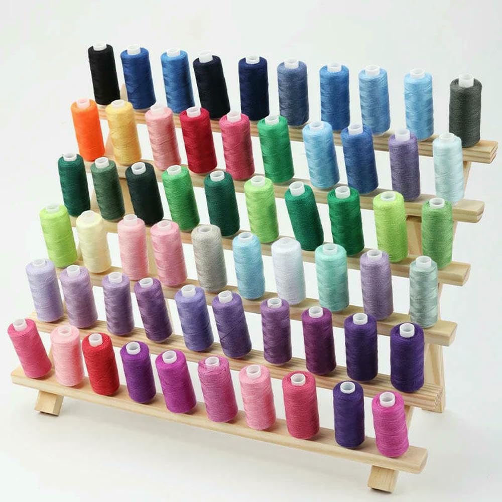 100 Colori/Set Fai da Te Macchina da Cucire Filo Piccolo Filo da Cucire a Mano 402 Filo da Cucire 400 Iarde Poliestere Multifunzionale