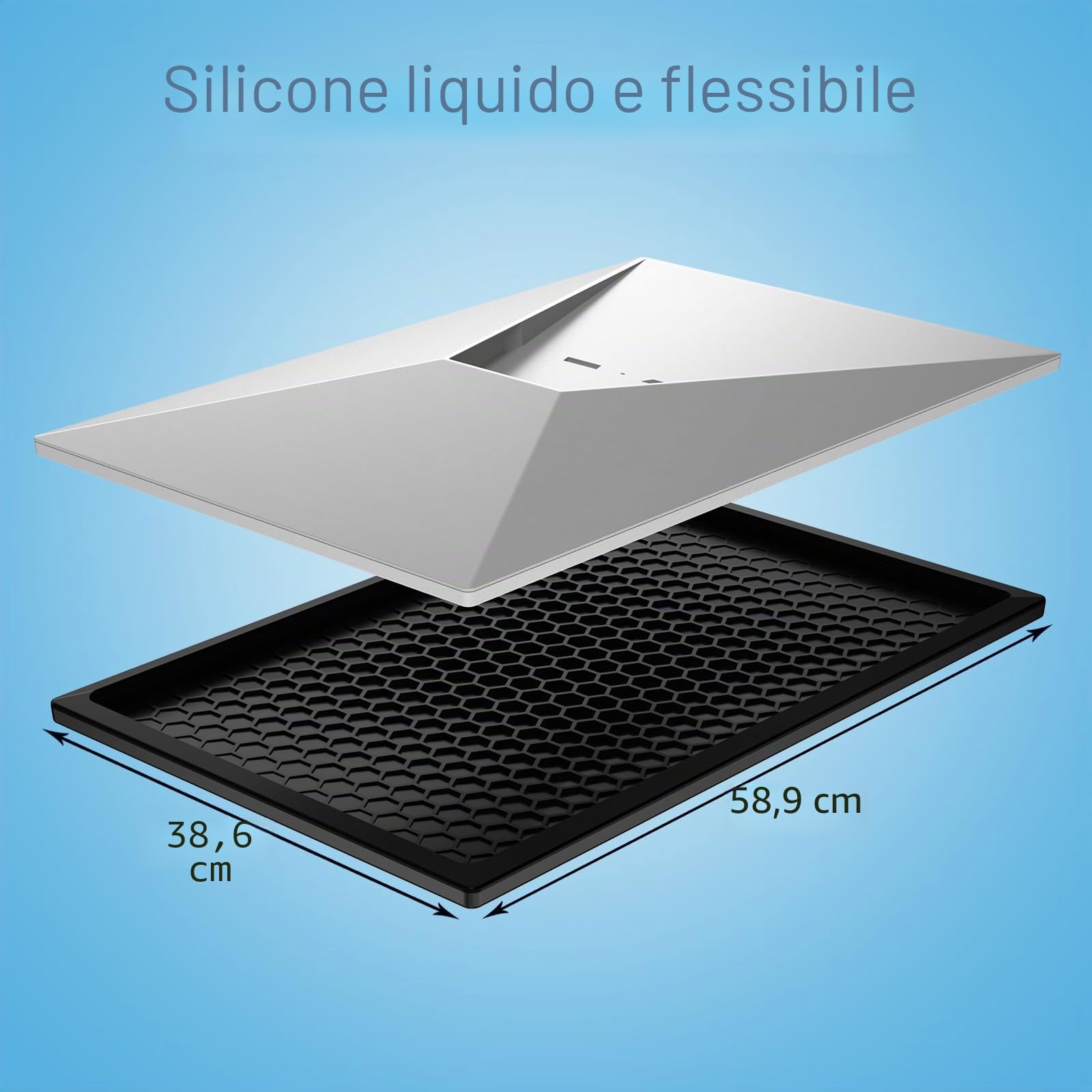 Starlink Gen 3 Custodia protettiva, Starlink Gen 3 Custodia protettiva,custodia protettiva in silicone liquido per Starlink Standard/Gen 3, impermeabile, antiurto, sicura per segnale
