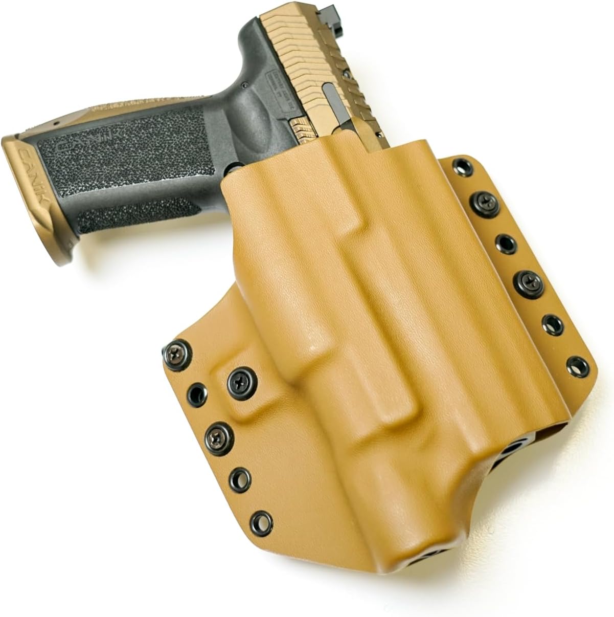 Holster for Canik Taran Tactical Innovations TTI Combat, OWB,IWB,QLS, and Light Bearing.