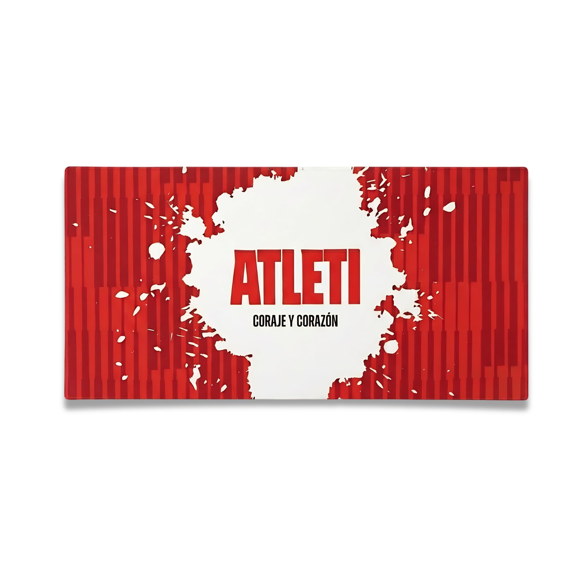 Fan Decor Atletico Madrid Large Desk Mat 43x90cm - Desk Protector Mat Non Slip, Durable, Easy Clean Desk Pad - Mousemat for Desktop, Gaming, Office Accessories, Mousepad