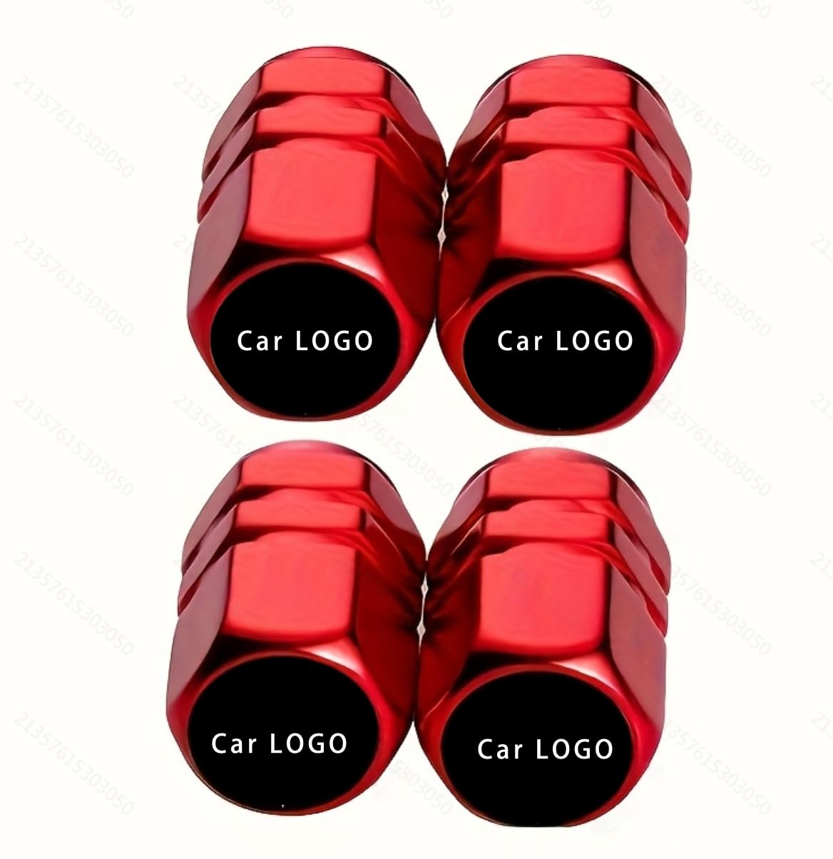 BAIEN 4 Pcs Tyre Valve Caps for Renault Scenic/Grand Scénic/Xmod IV III II I J9 R9 JZ JM JA 2000-2024, Stem Tyre Dust Caps with Seal Aluminium Tyre Valve With Car Logo