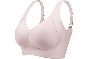 Crisscrossed Comfort Wireless Bras for Max Support