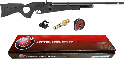 Miniatura 6 de Hatsan Flash-R QE Rifle de aire regulado PCP con palanca lateral con paquete Wearable4U incluido
