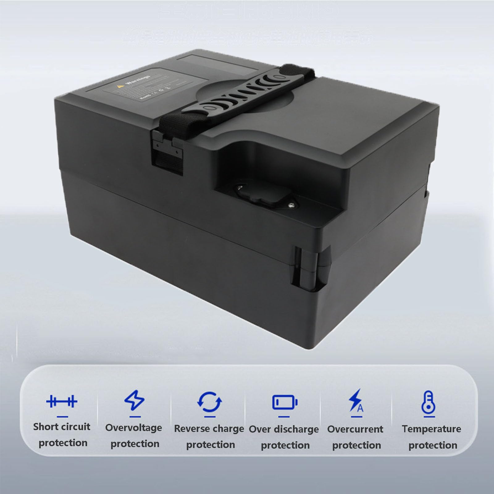 Batería de Iones de Litio de 48 voltios (12Ah, 15Ah, 18Ah, 20Ah, 22Ah, 24Ah y 28Ah) Batería de Repuesto de Litio de 48V para Motores de 500W a 1300W con Cargador