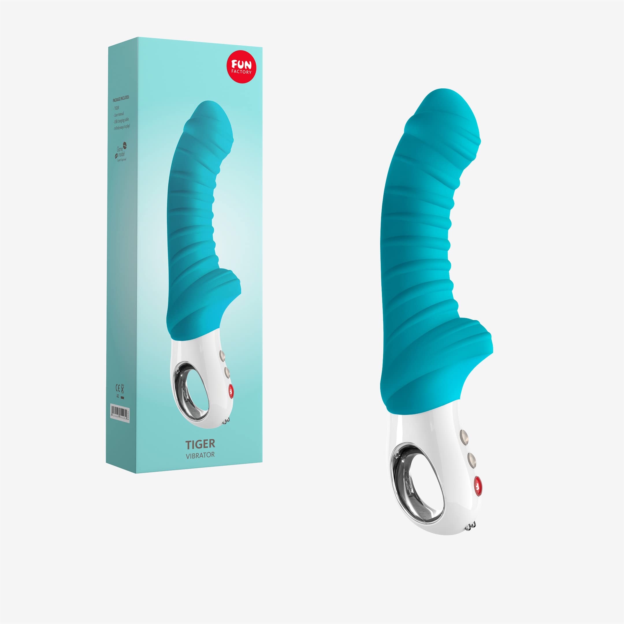 Fun Factory Tiger G5 Vibromasseur Rechargeable Pétrole
