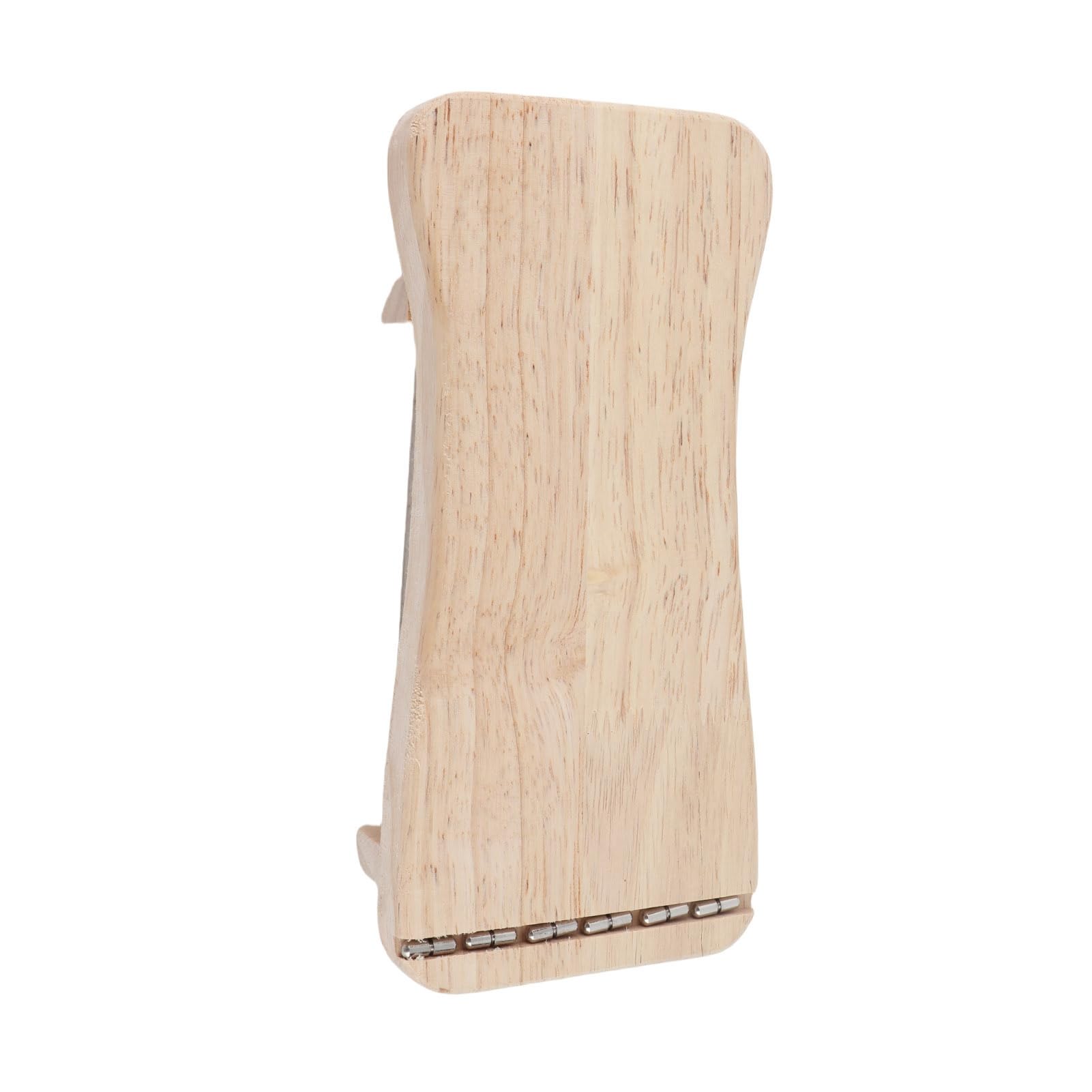 6 Strings Guzheng Finger Trainer Mini Guzheng Training Tool Musical Instrument Solid Wood Wooden Mini Guzheng Beginners Fingering Practice Tool 8.3x3.7in - Image 6