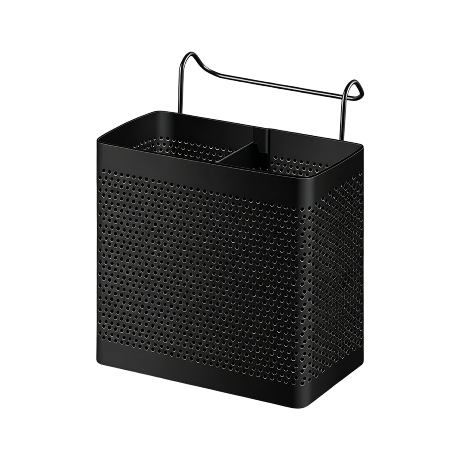 ZBIianxer Stainless Steel Utensils Drying Rack with Inclined Base and Dense Drain Holes for Modern Kitchens Rustless Chopsticks Holder