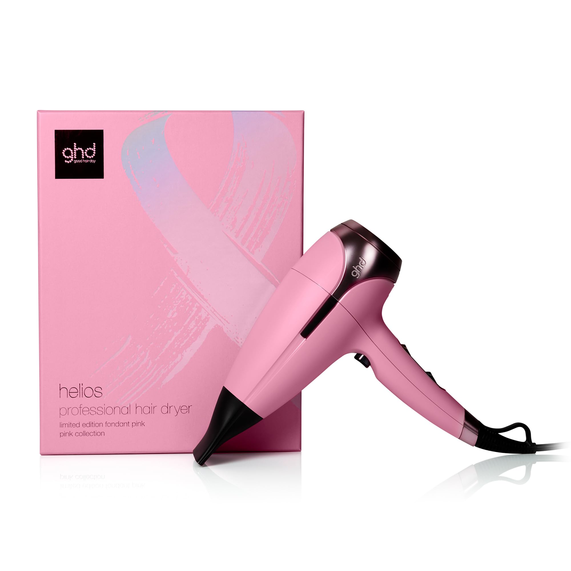 ghd helios pink - Secador de pelo profesional con tecnología aeroprecis, edición limitada 2024, rosa