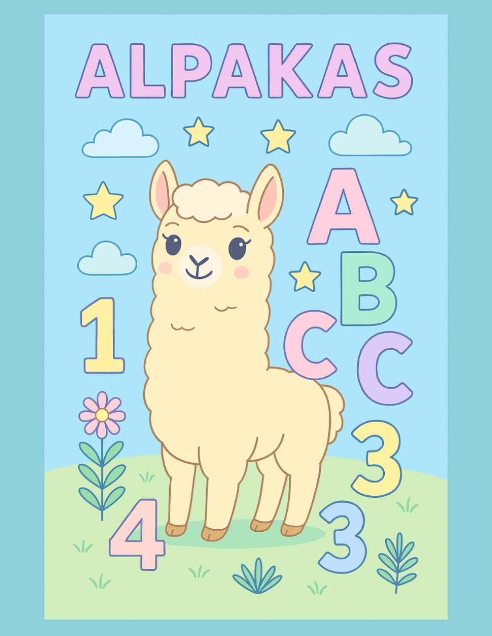Alpaka‑Malbuch