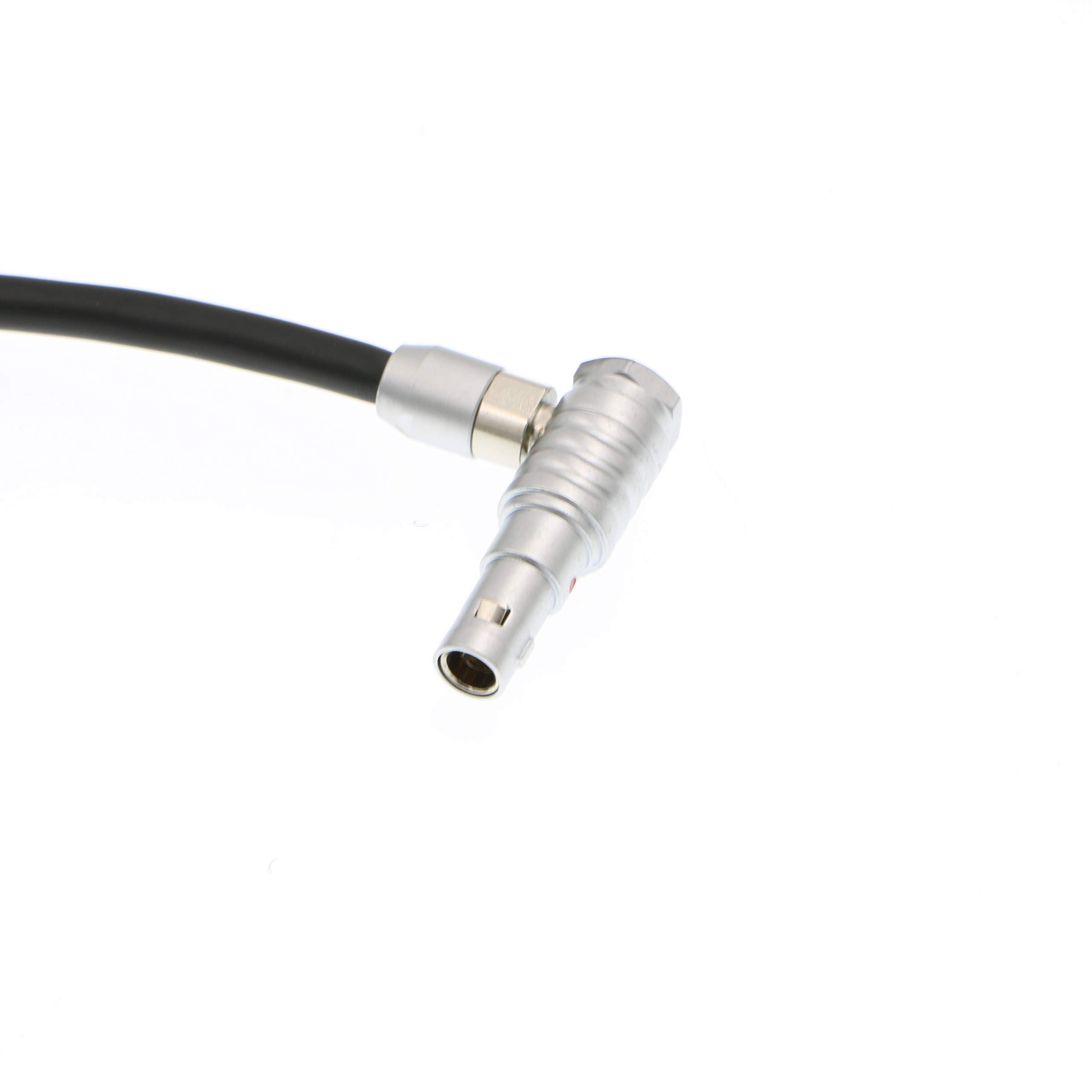 Alvin's Cables 5 Pin Angolo Retto Maschio a 3.5mm Angolo Retto TRS Cavo Audio per ARRI Alexa Mini Z CAM E2 1M