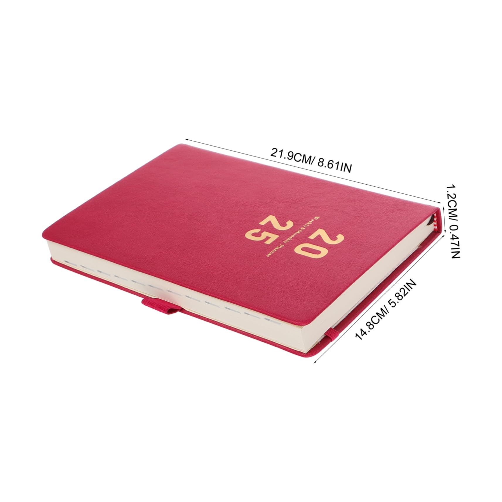 NUOBESTY Journalplaner Mit Monats Und Wochenplanern Lehrerplaner Mit Farbverlauf Persönliches Journal Für Schüler Akademischer Planer Mit Festem Einband Notizbuch Für Zeitmanagement