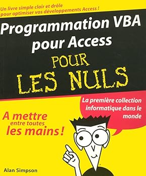 Paperback Programmation VBA pour Access Pour les nuls (Informatique pour les nuls) (French Edition) [French] Book