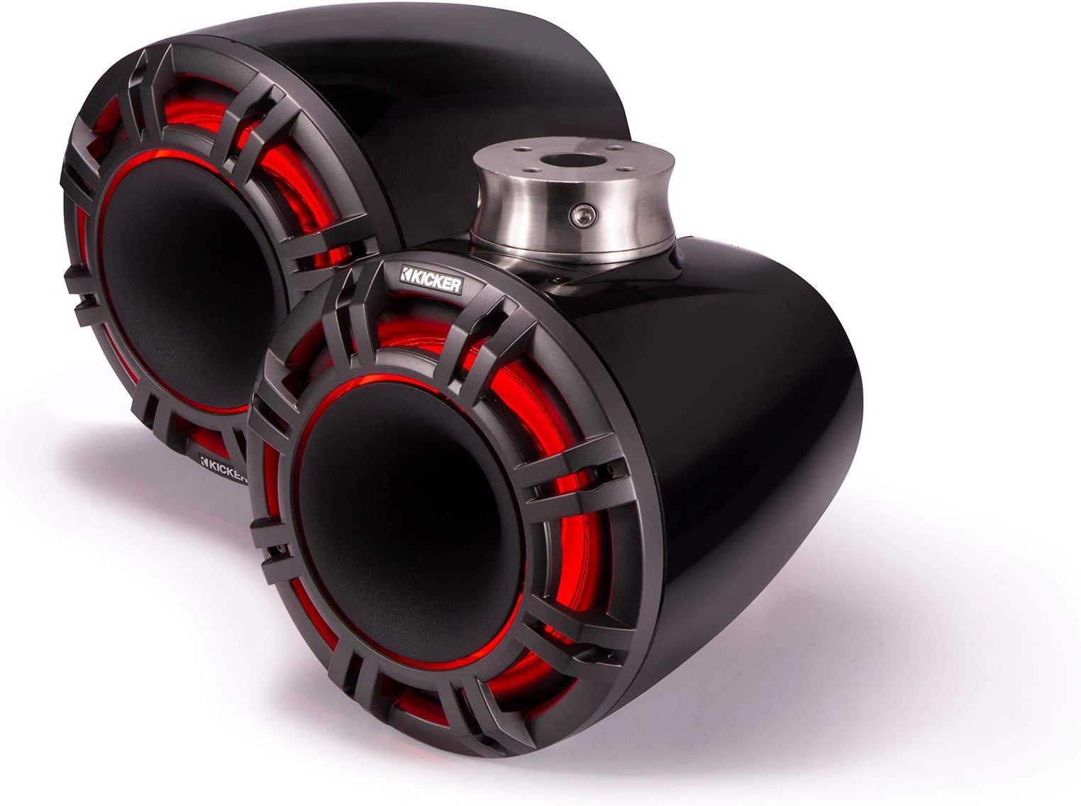 KICKER KMFC 9-Inch Tower System Speakers - Black