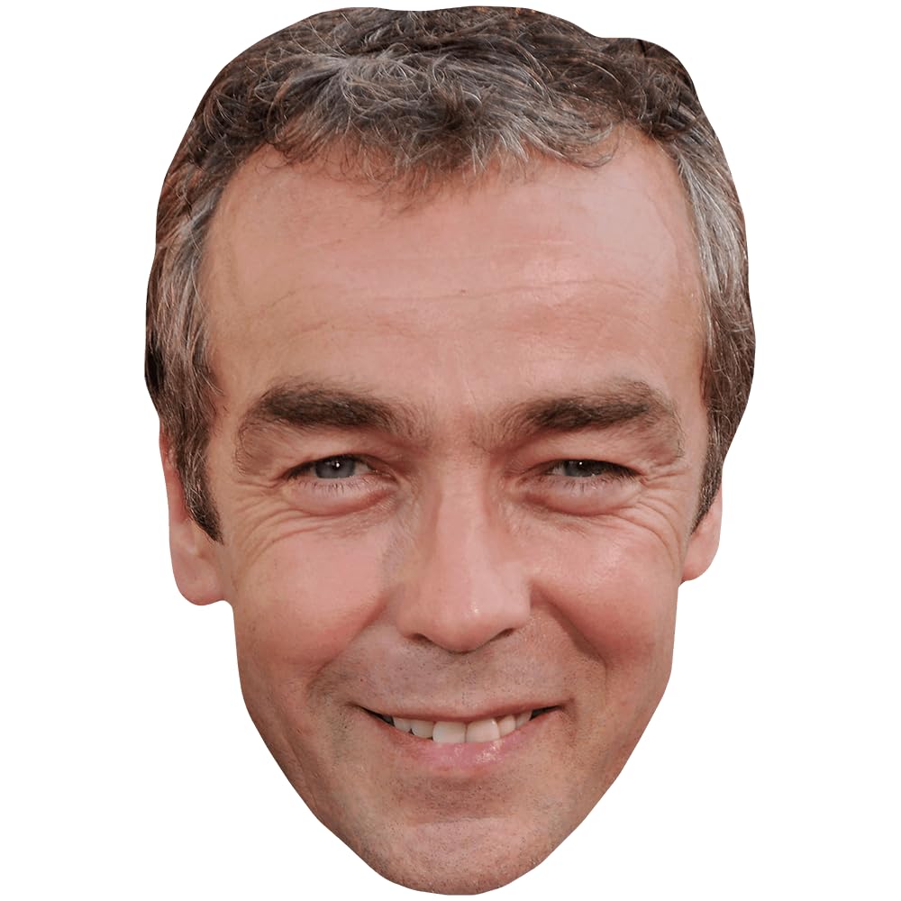 John Hannah (Young) Celebrity Mask, Flat Card Face, Fancy Dress Mask